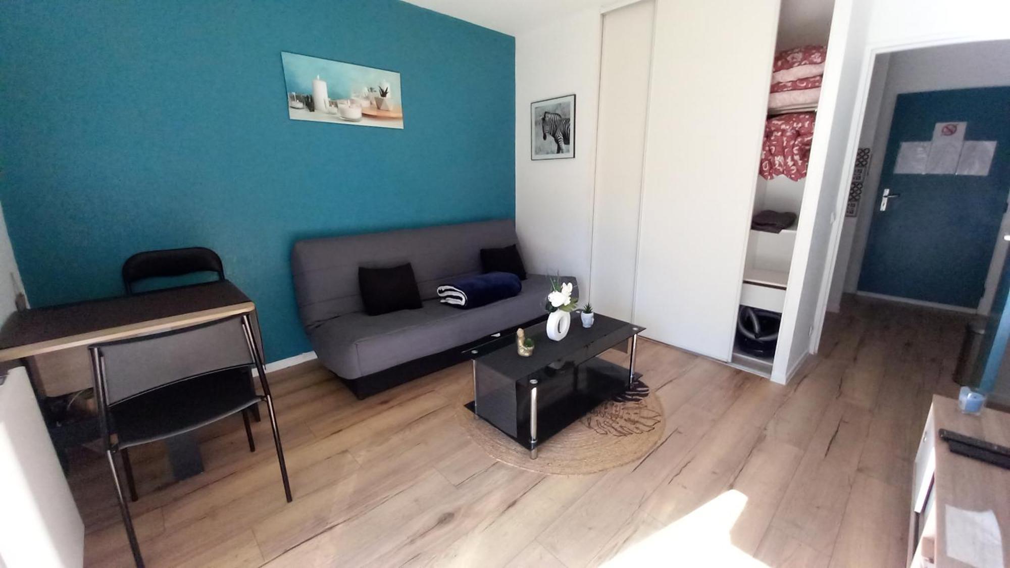 Ferienwohnung Le Petit Park-Studio-Terrasse- Piscine-Wifi Fibre Pau Exterior foto